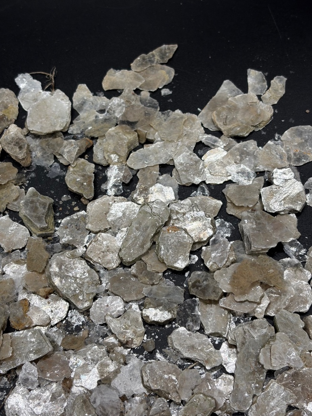 Natural Muscovite Mica Mineral Lot Cornish Maine 6 oz